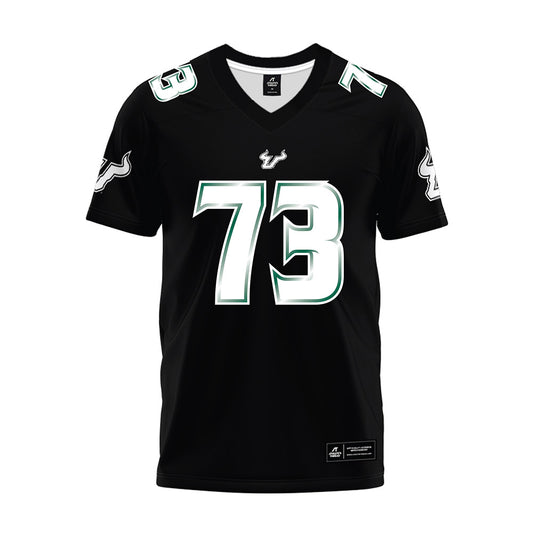 USF - NCAA Football : Caleb Harris - Black Premium Football Jersey-0
