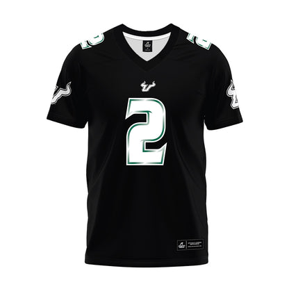 USF - NCAA Football : Chas Nimrod - Black Premium Football Jersey-0