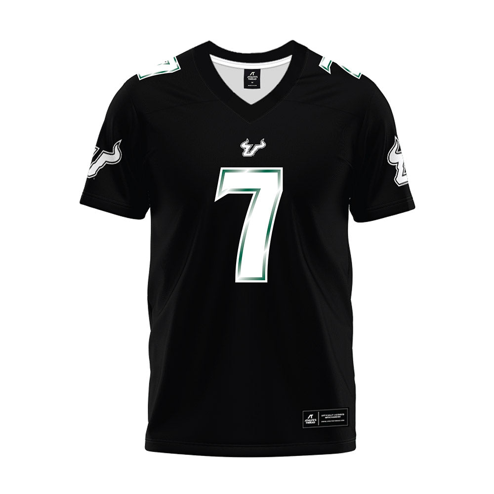 USF - NCAA Football : Jhalyn Shuler - Black Premium Football Jersey-0