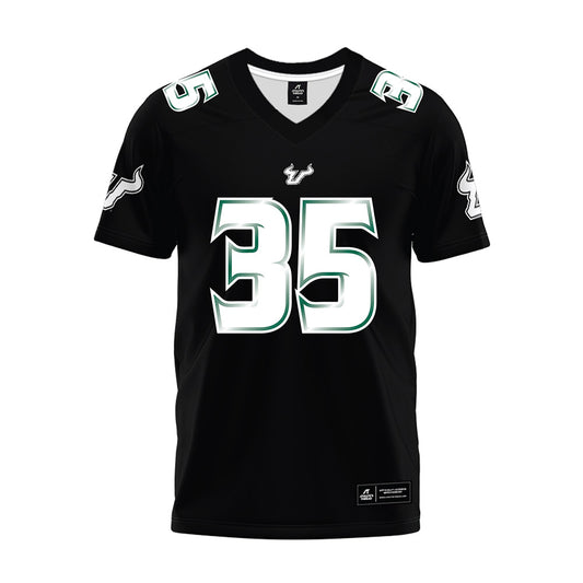 USF - NCAA Football : Herlin Perry Jr - Black Premium Football Jersey-0