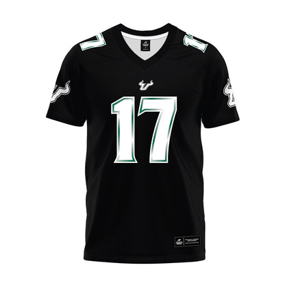 USF - NCAA Football : Rodney Hill Jr - Black Premium Football Jersey-0