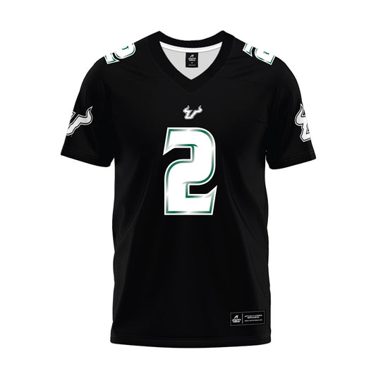 USF - NCAA Football : Tavin Ward - Black Premium Football Jersey-0