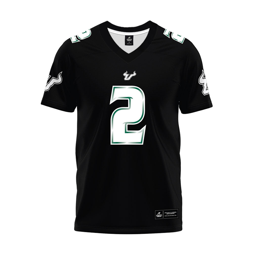 USF - NCAA Football : Abdur-Rahmaan Yaseen - Black Premium Football Jersey-0