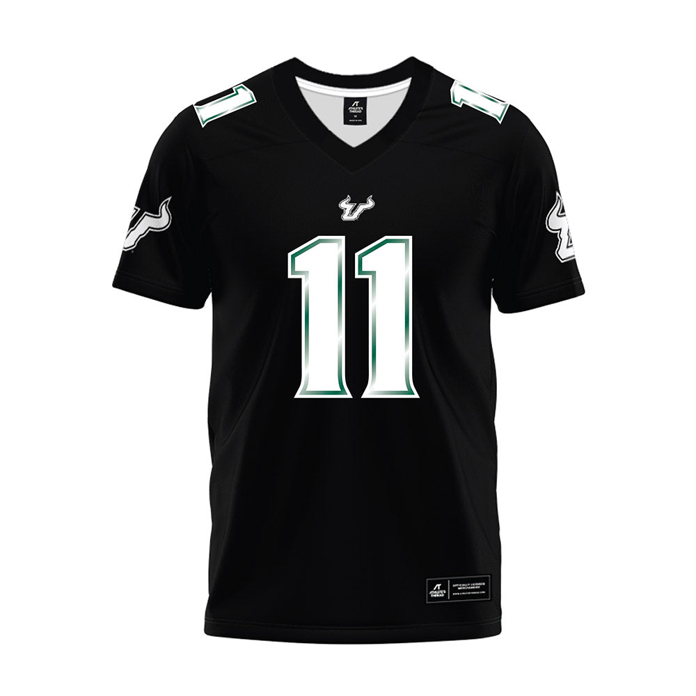USF - NCAA Football : Keshaun Singleton - Black Premium Football Jersey-0