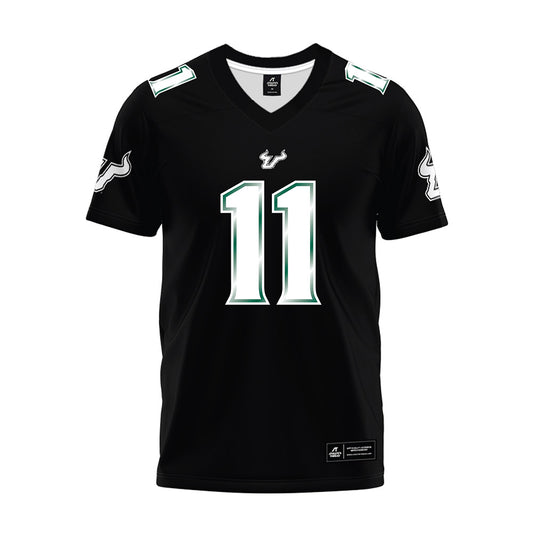 USF - NCAA Football : Keshaun Singleton - Black Premium Football Jersey-0