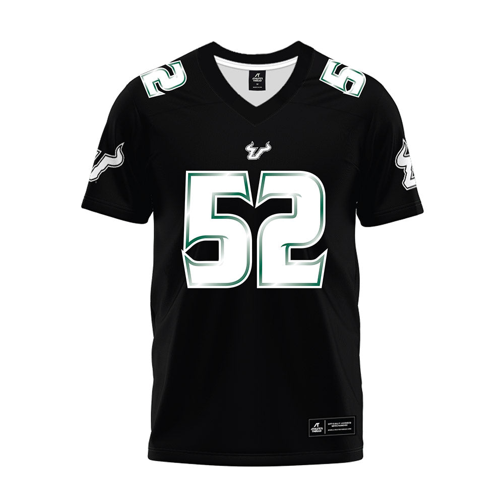 USF - NCAA Football : Trey Dubuc - Black Premium Football Jersey-0