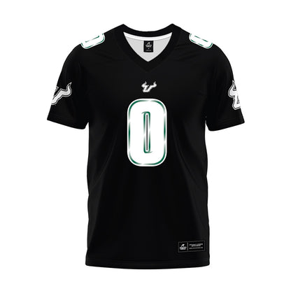 USF - NCAA Football : Brandon Winton - Black Premium Football Jersey-0