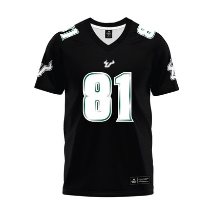 USF - NCAA Football : Keshaun Singleton - Black Premium Football Jersey-0