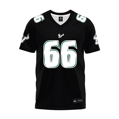 USF - NCAA Football : Teriyan Morman - Black Premium Football Jersey-0