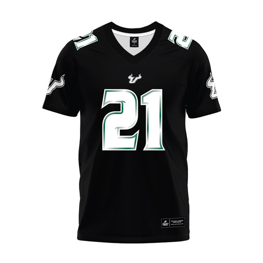 USF - NCAA Football : Jaelen Stokes - Black Premium Football Jersey-0