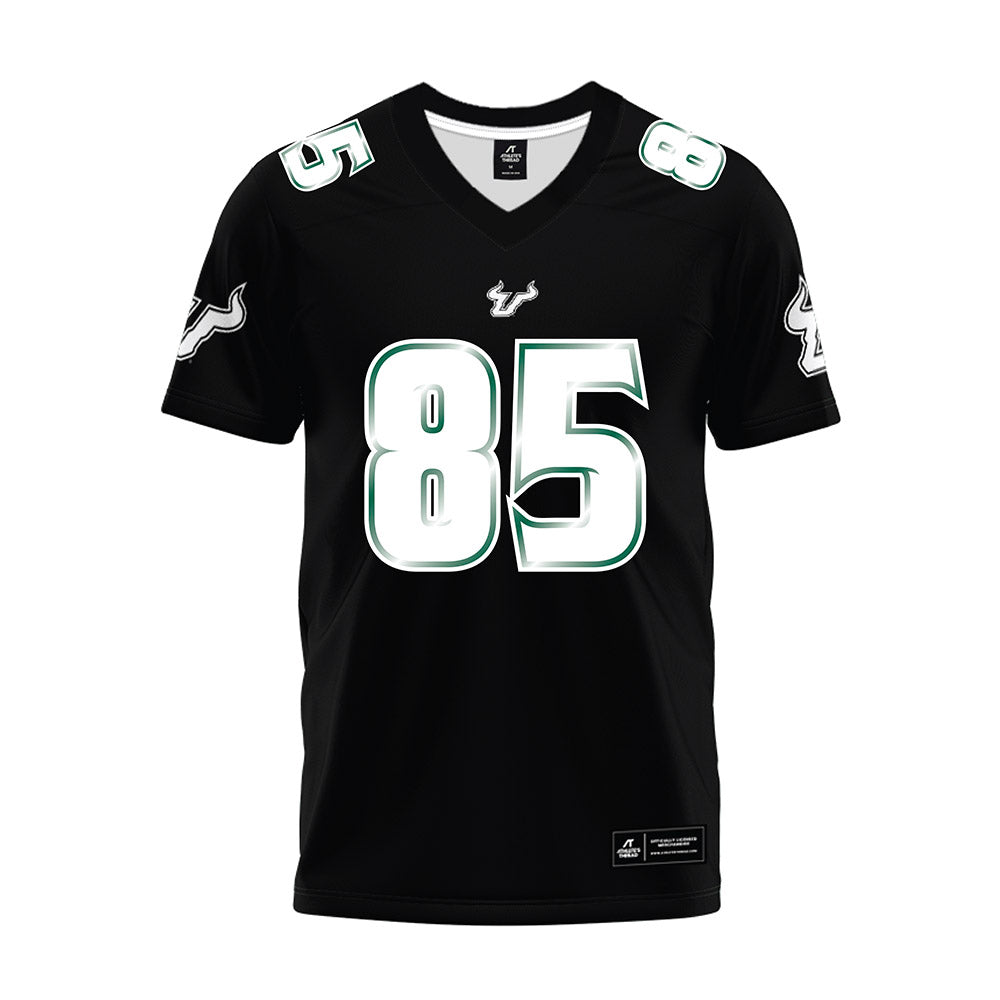 USF - NCAA Football : Christian Helms - Black Premium Football Jersey-0