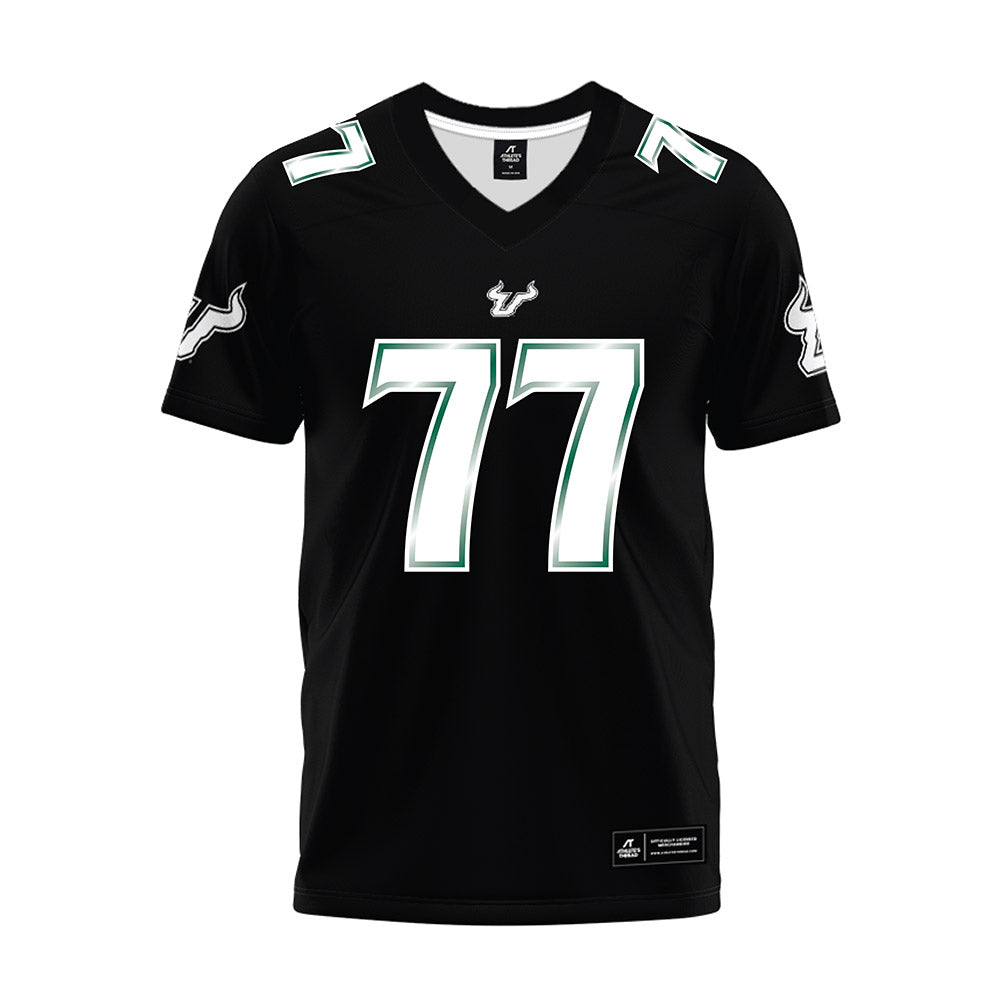 USF - NCAA Football : Tyreek Major - Black Premium Football Jersey-0