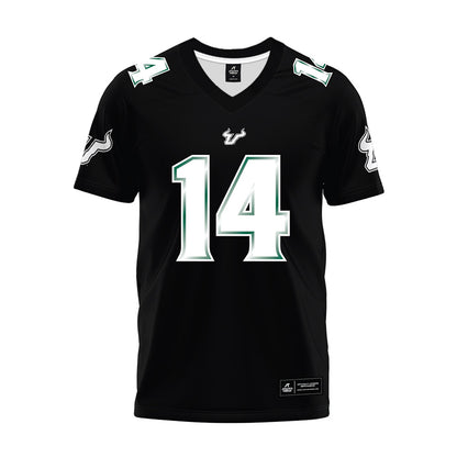 USF - NCAA Football : Michael Williams II - Black Premium Football Jersey-0