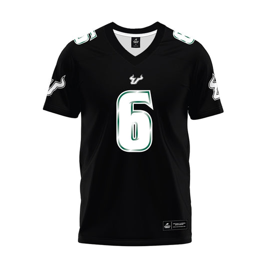 USF - NCAA Football : Rodney Hill Jr - Black Premium Football Jersey-0