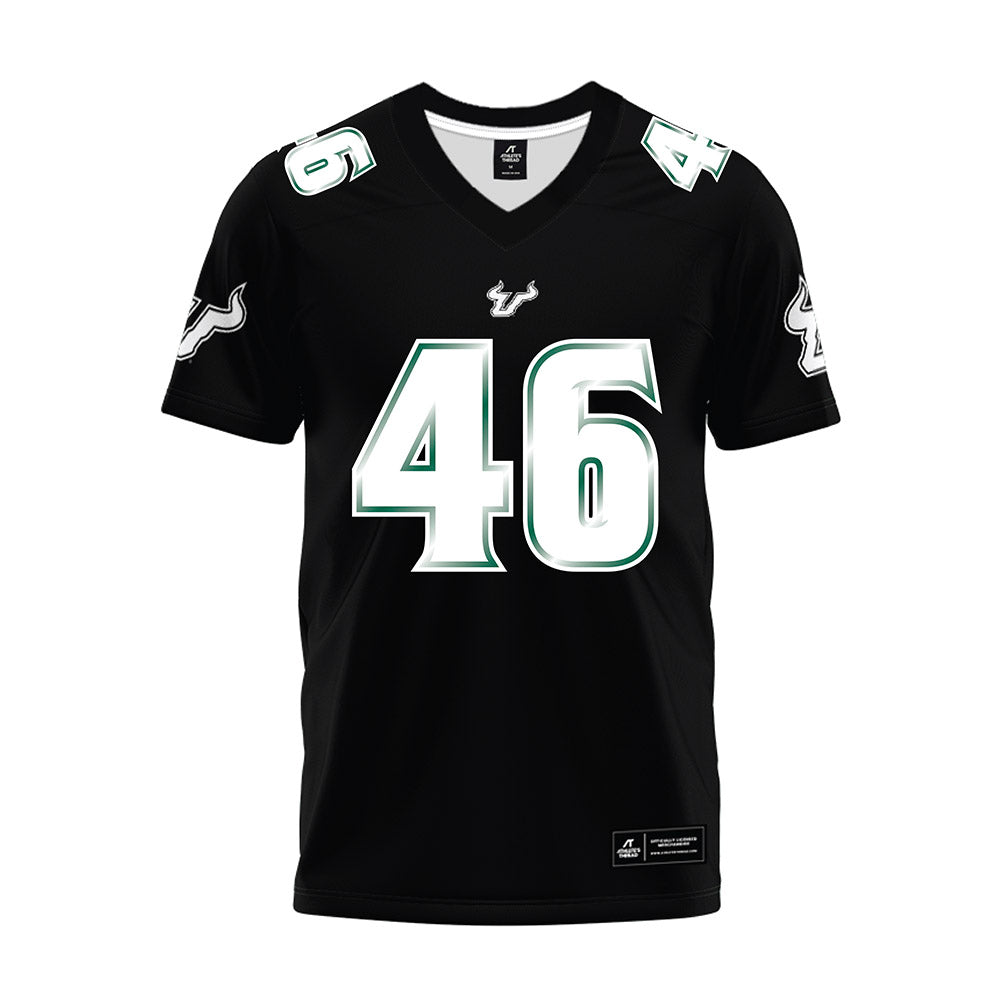 USF - NCAA Football : Will MacKinnon - Black Premium Football Jersey-0