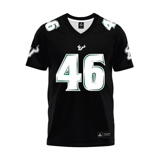 USF - NCAA Football : Will MacKinnon - Black Premium Football Jersey-0