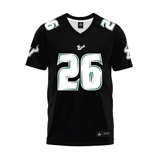 USF - NCAA Football : Jermaine Dalias - Black Premium Football Jersey-0