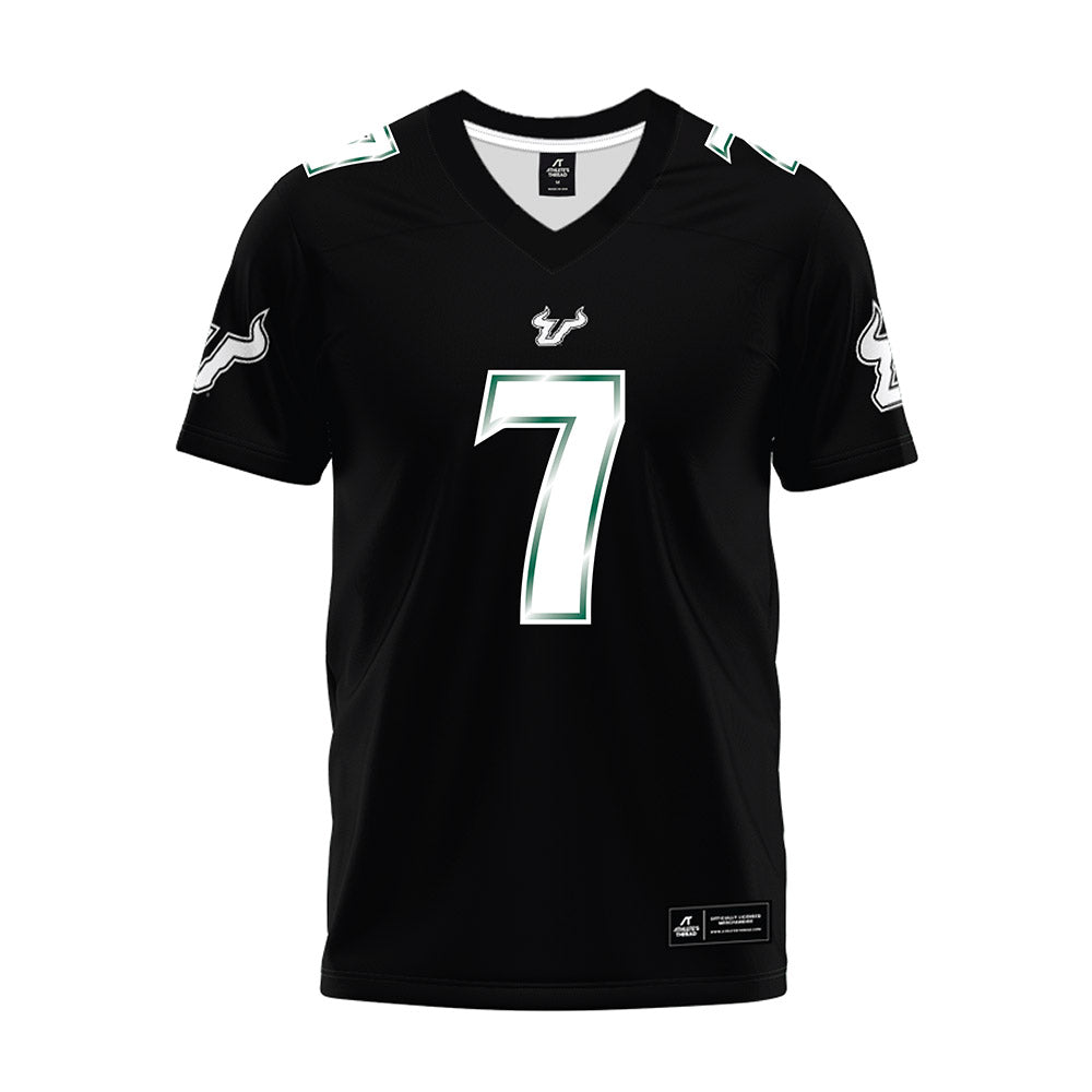 USF - NCAA Football : Kory Pettigrew - Black Premium Football Jersey-0
