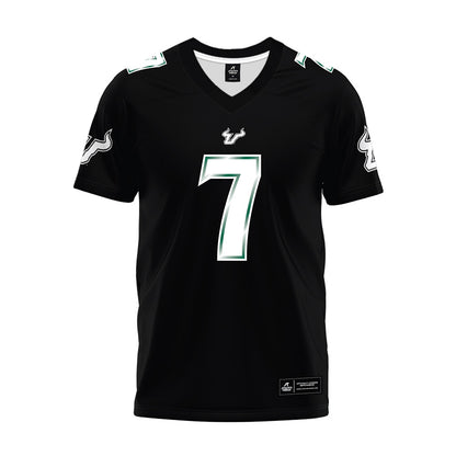 USF - NCAA Football : Kory Pettigrew - Black Premium Football Jersey-0