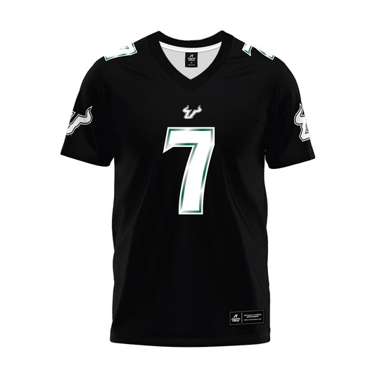 USF - NCAA Football : Nico Gramatica - Black Premium Football Jersey-0
