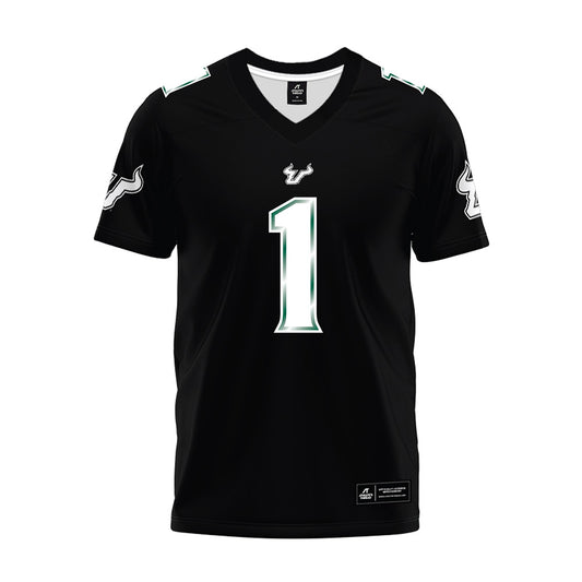 USF - NCAA Football : Marian Amaro - Black Premium Football Jersey-0