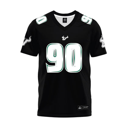 USF - NCAA Football : Richard Scott III - Black Premium Football Jersey-0
