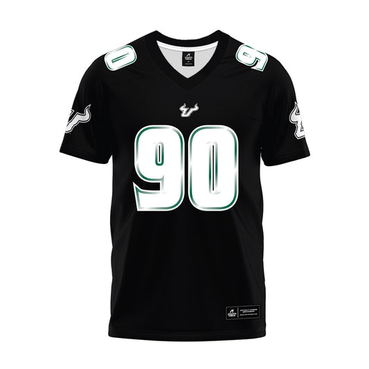 USF - NCAA Football : Richard Scott III - Black Premium Football Jersey-0