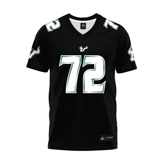 USF - NCAA Football : Cole Best - Black Premium Football Jersey-0