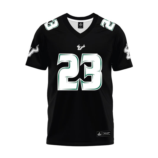 USF - NCAA Football : Cedrick Hawkins - Black Premium Football Jersey-0