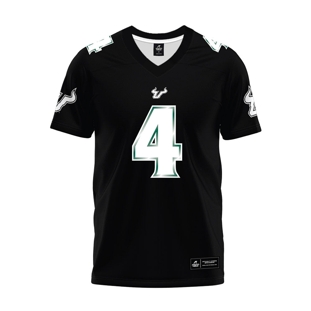 USF - NCAA Football : Michael Williams II - Black Premium Football Jersey-0