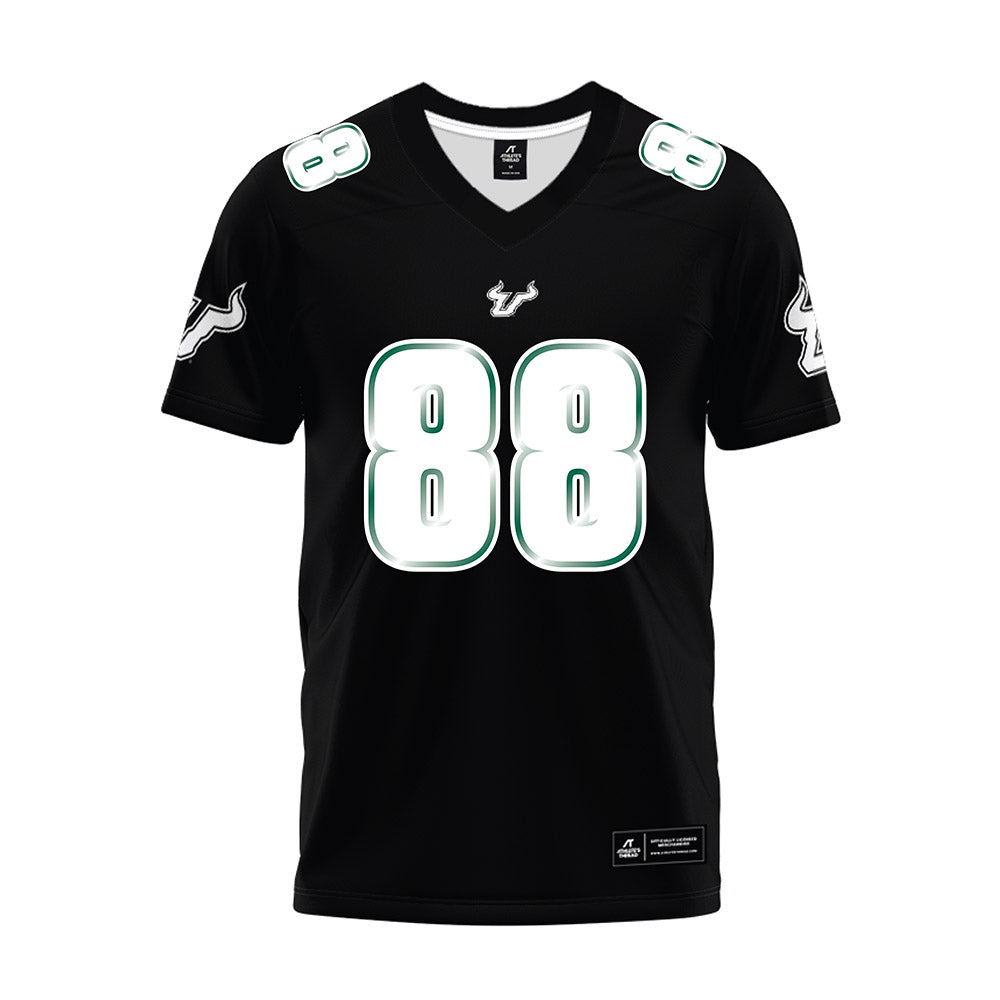 USF - NCAA Football : Payten Singletary - Black Premium Football Jersey-0