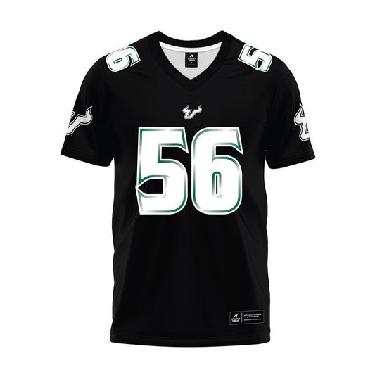 USF - NCAA Football : Cole Skinner - Black Premium Football Jersey-0