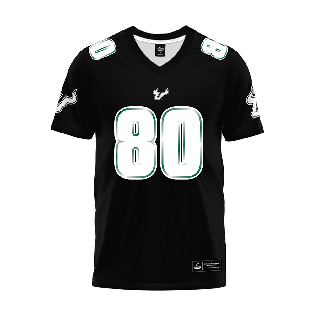 USF - NCAA Football : Joshua Porter - Black Premium Football Jersey-0