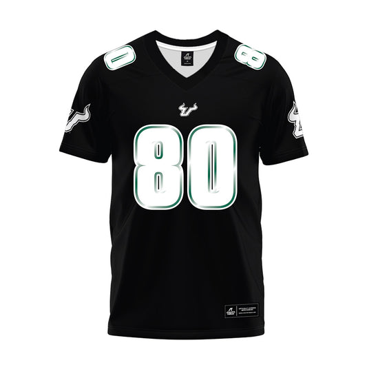 USF - NCAA Football : Joshua Porter - Black Premium Football Jersey-0