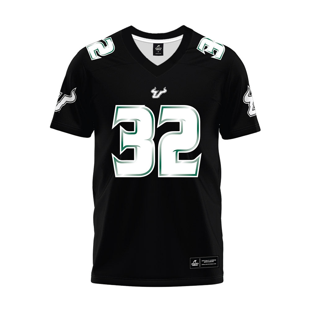 USF - NCAA Football : James Chenault - Black Premium Football Jersey-0