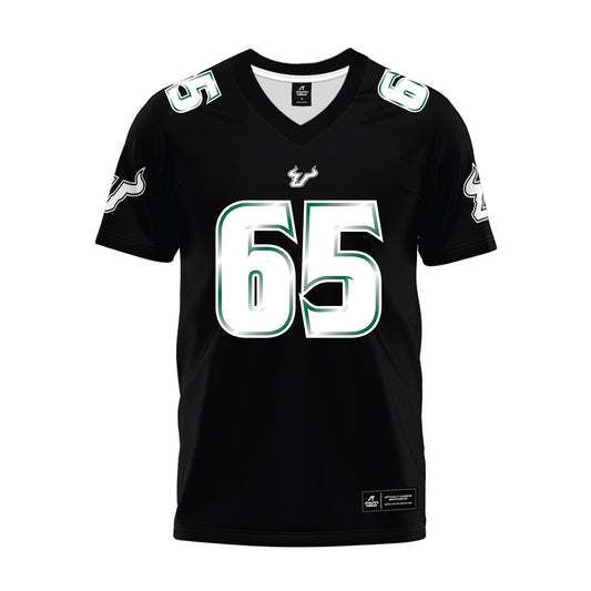 USF - NCAA Football : Michael Lofton - Black Premium Football Jersey-0