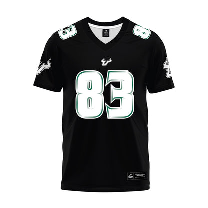 USF - NCAA Football : Ranod Smith - Black Premium Football Jersey-0