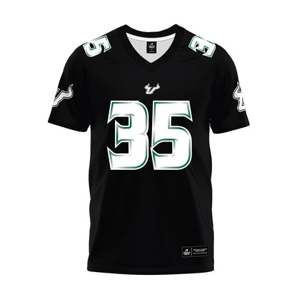 USF - NCAA Football : Chris Thomas - Black Premium Football Jersey-0