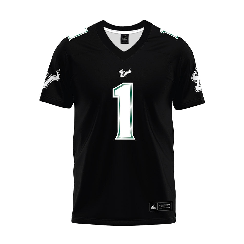 USF - NCAA Football : Ben Knox - Black Premium Football Jersey-0