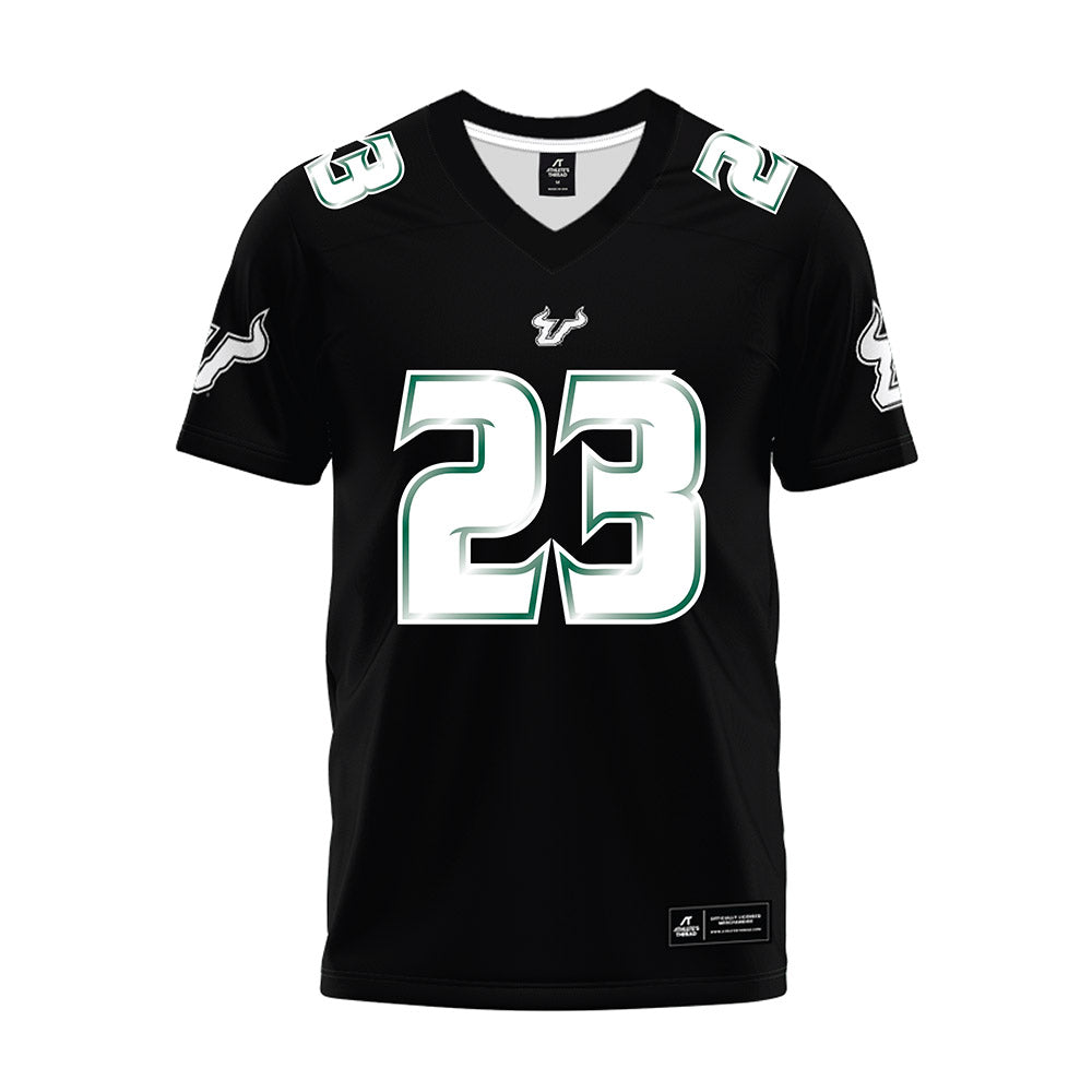 USF - NCAA Football : Yasias Young - Black Premium Football Jersey-0