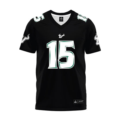 USF - NCAA Football : Tyree Kelly - Black Premium Football Jersey-0