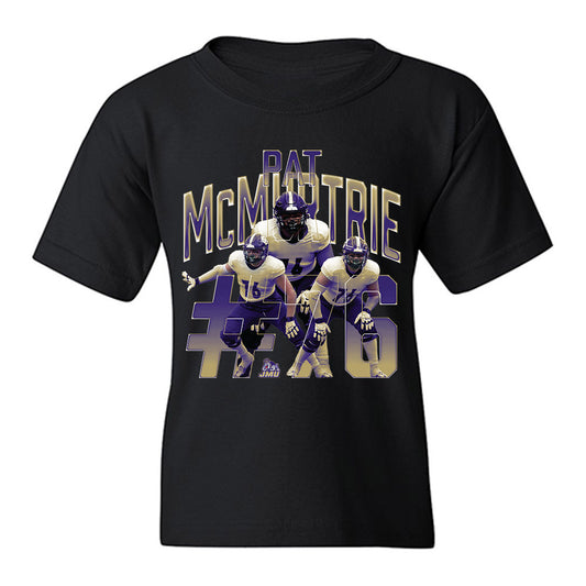 JMU - NCAA Football : Patrick McMurtrie - Youth T-Shirt-0