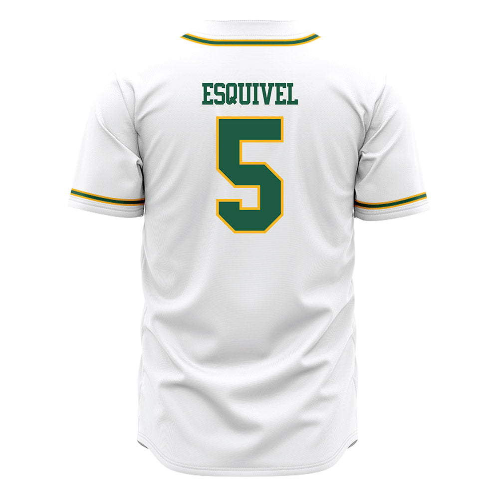 USFCA - NCAA Baseball : Eddison Esquivel - White Jersey-1