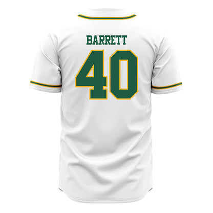 USFCA - NCAA Baseball : Gabriel Barrett - White Jersey-1