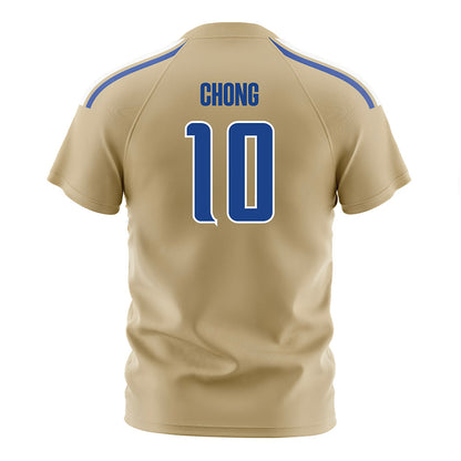 Tulsa - NCAA Men's Soccer : Gyuwon Chong - Old Gold Soccer Jersey-1