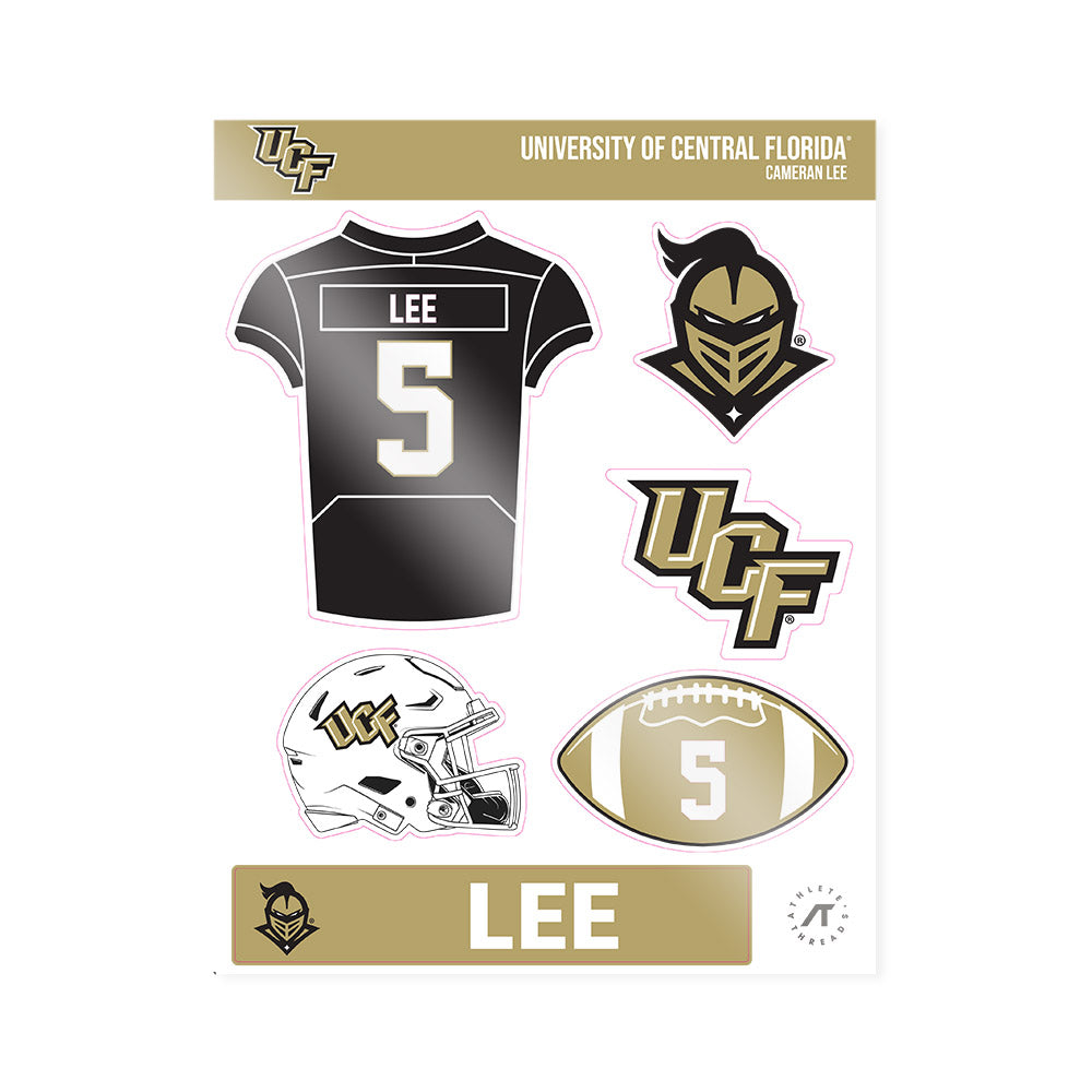 Central Florida - NCAA Football : Cameran Lee - Sticker Sheet-0