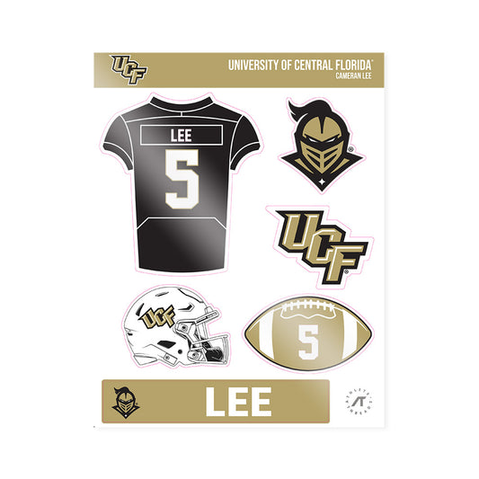 Central Florida - NCAA Football : Cameran Lee - Sticker Sheet-0