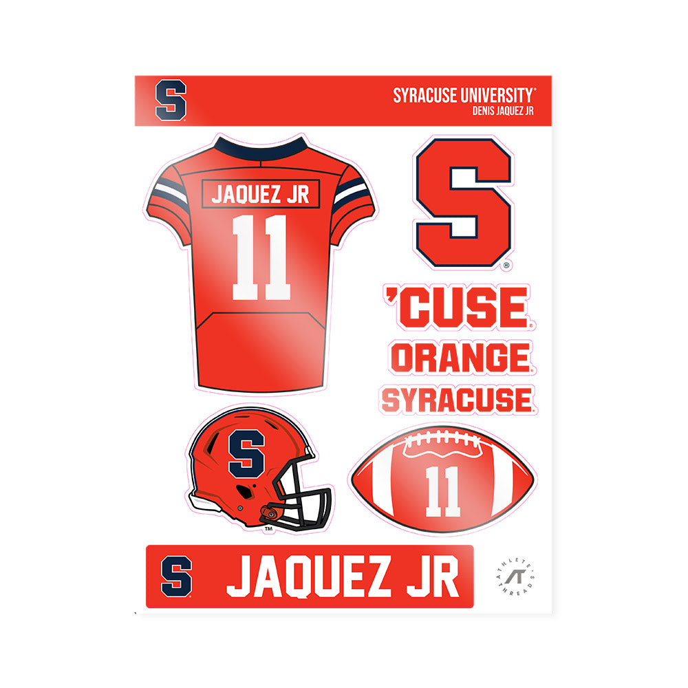 Dayton - NCAA Football : Denis Jaquez Jr - Sticker Sheet-0