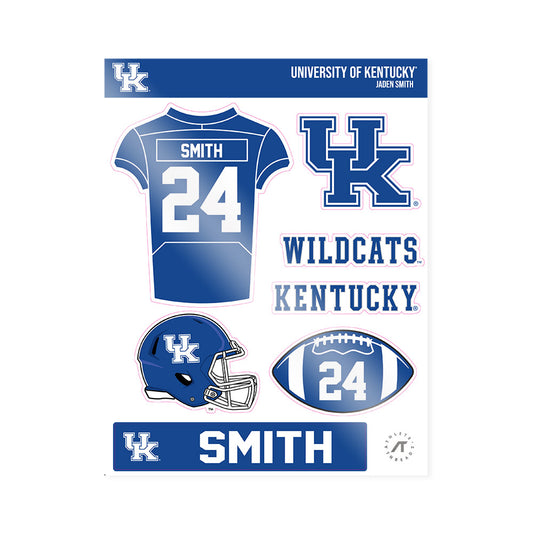 Kentucky - NCAA Football : Jaden Smith - Sticker Sheet-0