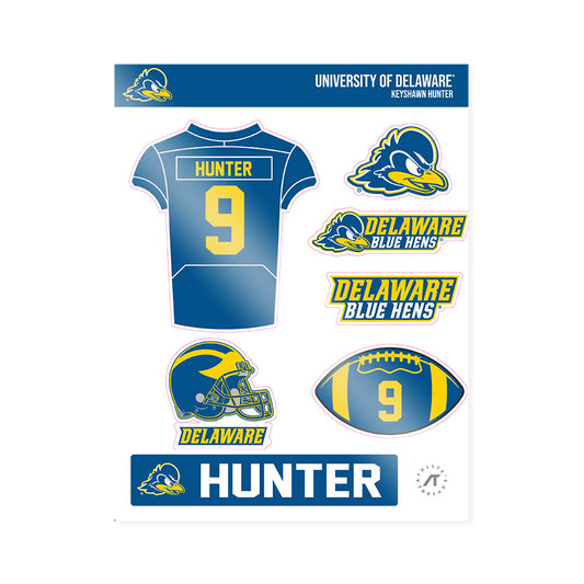 Delaware - NCAA Football : Keyshawn Hunter - Sticker Sheet-0